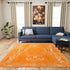 Dover Terrace Collection Area Rug -  Lagoon (Orange)