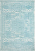 Dover Terrace Collection Area Rug -  Lagoon (Aqua)