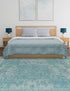 Dover Terrace Collection Area Rug -  Lagoon (Aqua)