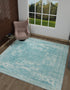 Dover Terrace Collection Area Rug -  Lagoon (Aqua)