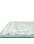 Dover Terrace Collection Area Rug -  Lagoon (Aqua)