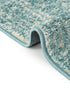 Dover Terrace Collection Area Rug -  Lagoon (Aqua)