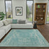 Dover Terrace Collection Area Rug -  Lagoon (Aqua)