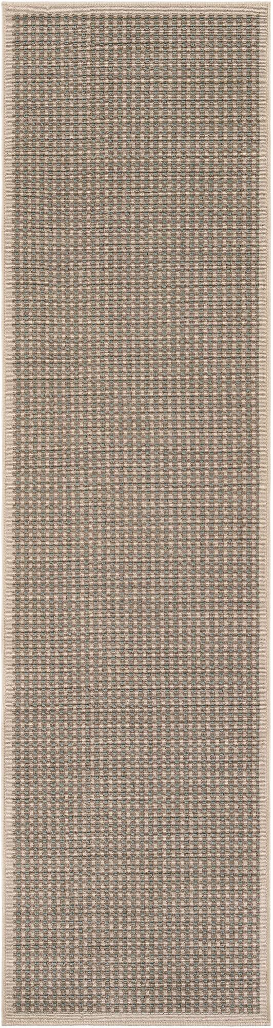 Terrace Fringe Collection Area Rug - Patio Runner Brown  lifestyle 12