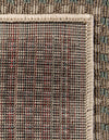 Terrace Fringe Collection Area Rug - Patio Runner Brown  lifestyle 83