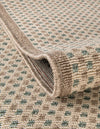 Terrace Fringe Collection Area Rug - Patio Runner Beige  lifestyle 76