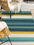 Terrace Fringe Collection Area Rug -  Veranda