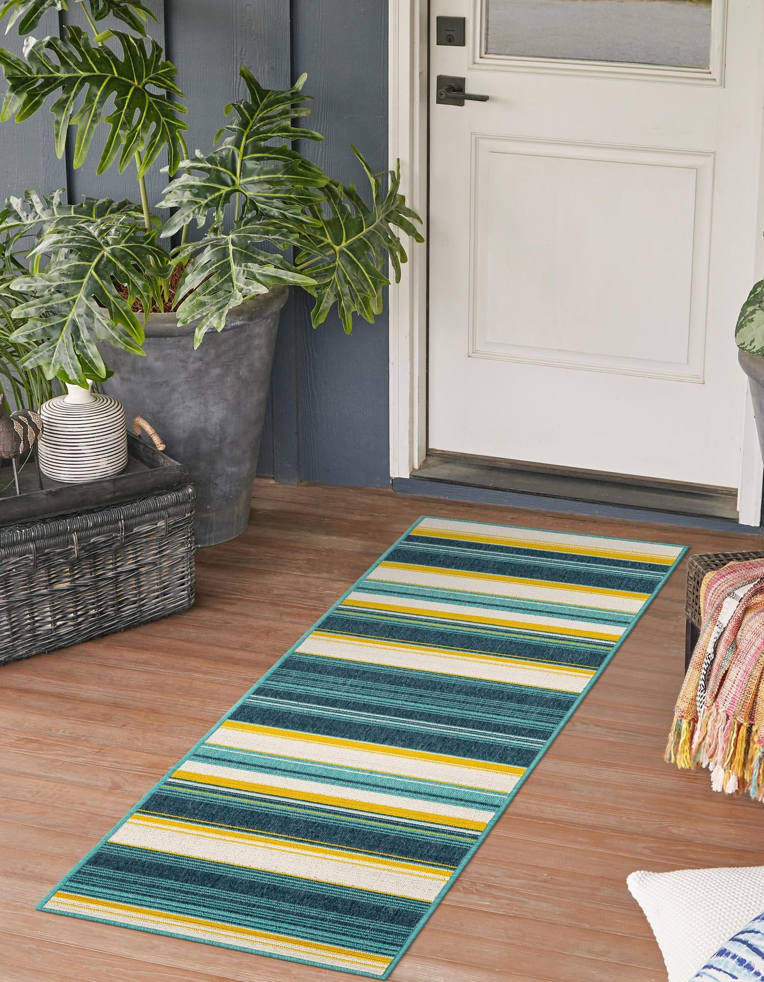 Terrace Fringe Collection Area Rug -  Veranda