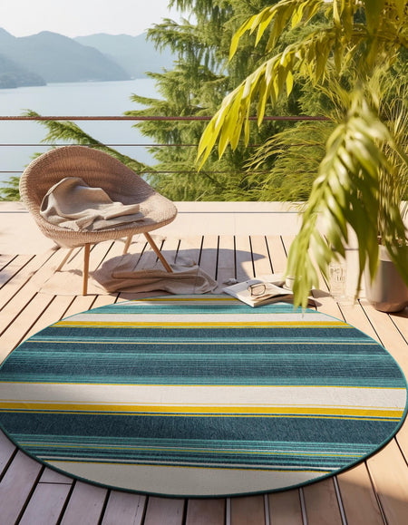 Terrace Fringe Collection Area Rug -  Veranda