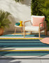 Terrace Fringe Collection Area Rug -  Veranda