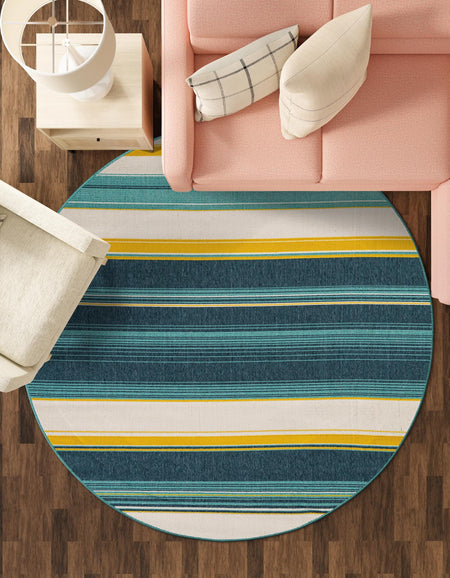 Terrace Fringe Collection Area Rug -  Veranda