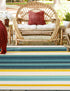 Terrace Fringe Collection Area Rug -  Veranda