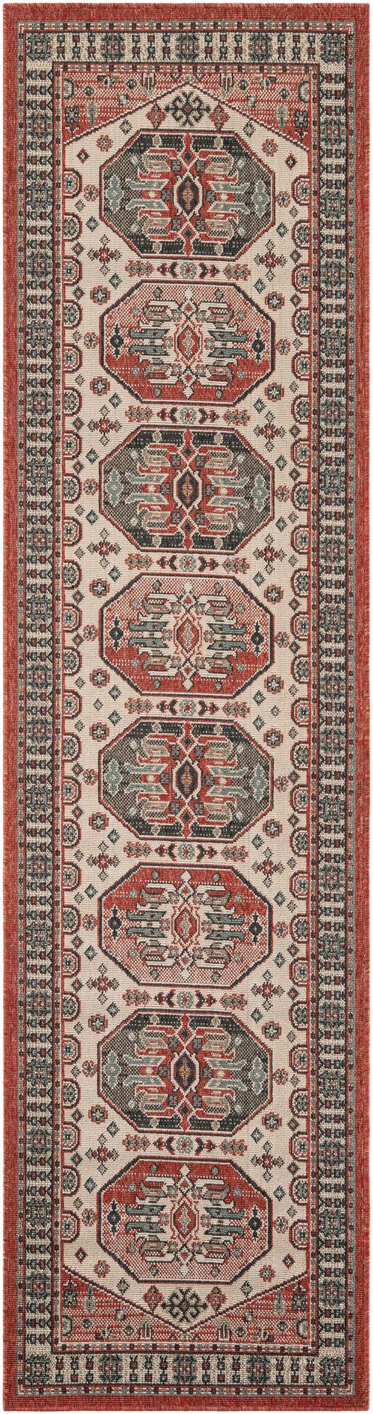 Patio Heritage Collection Area Rug - Veranda