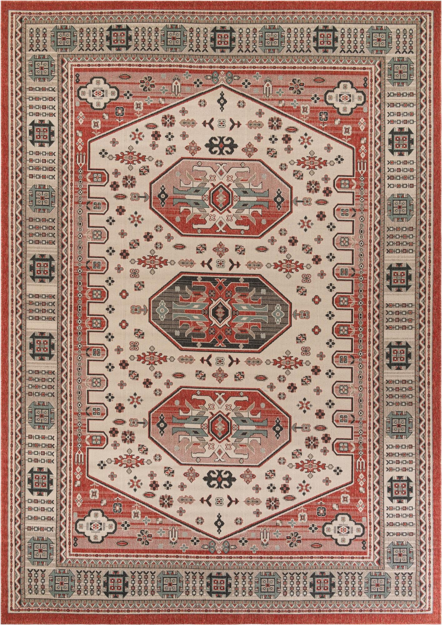 Patio Heritage Collection Area Rug - Veranda