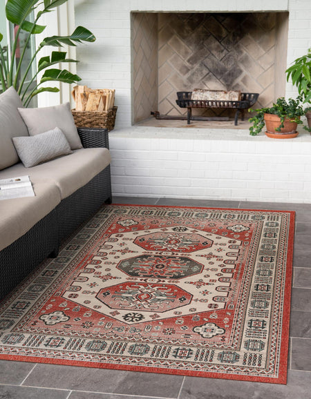 Patio Heritage Collection Area Rug - Veranda