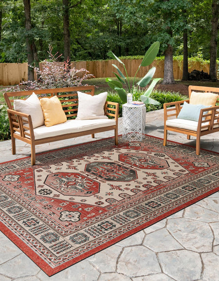 Patio Heritage Collection Area Rug - Veranda