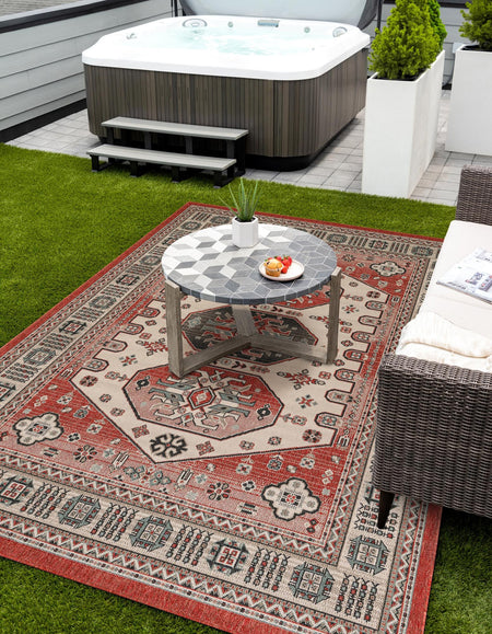 Patio Heritage Collection Area Rug - Veranda