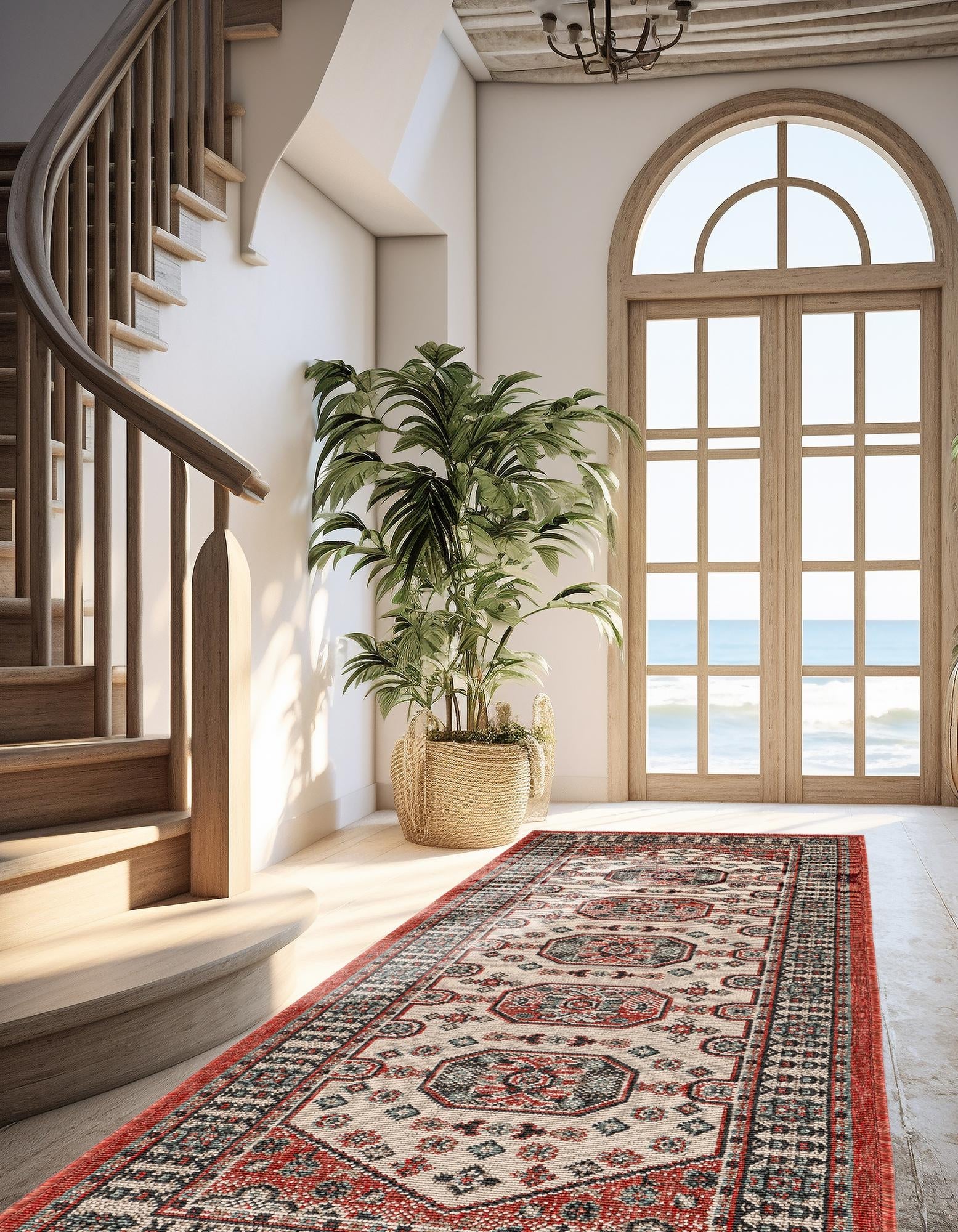 Patio Heritage Collection Area Rug - Veranda