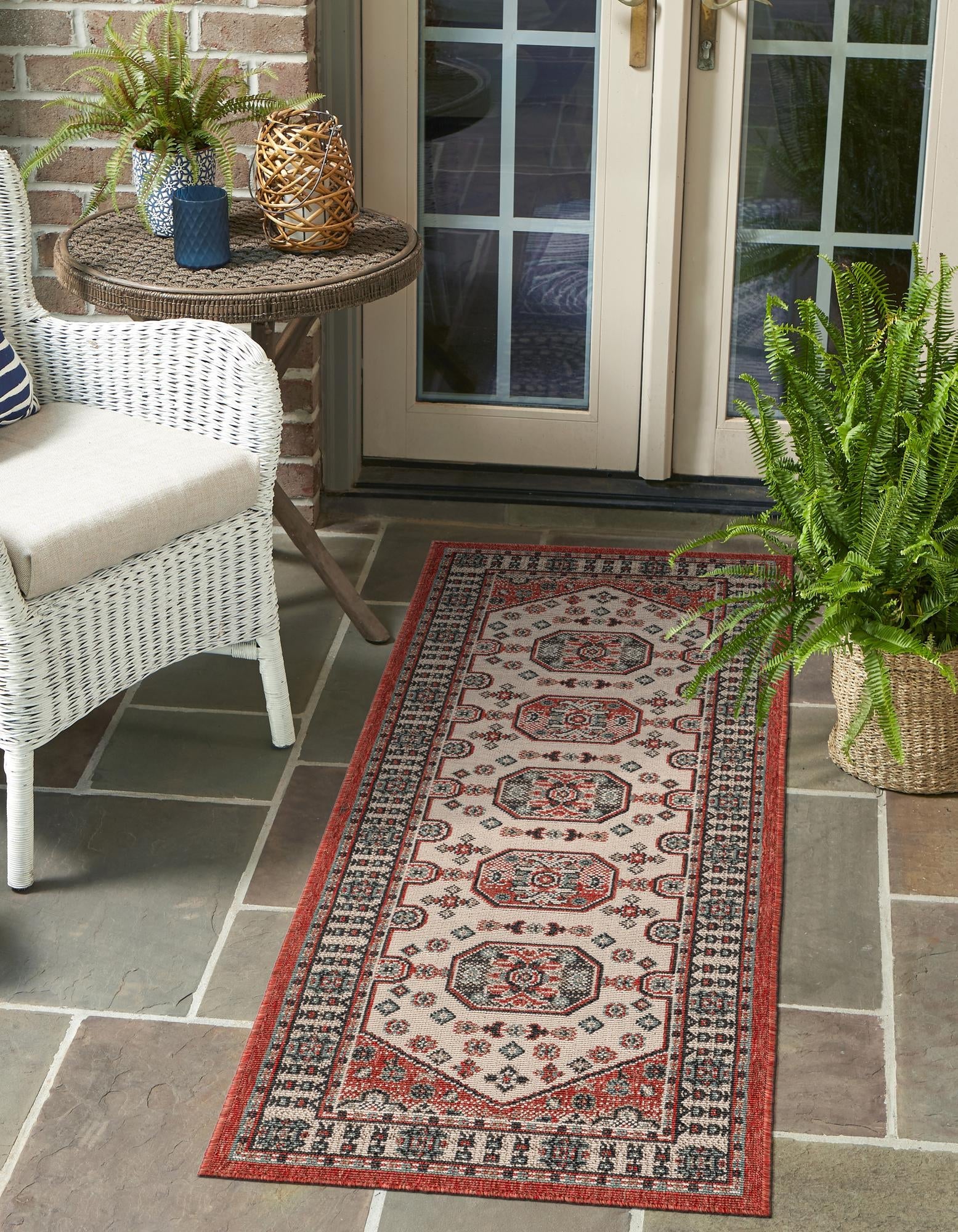 Patio Heritage Collection Area Rug - Veranda