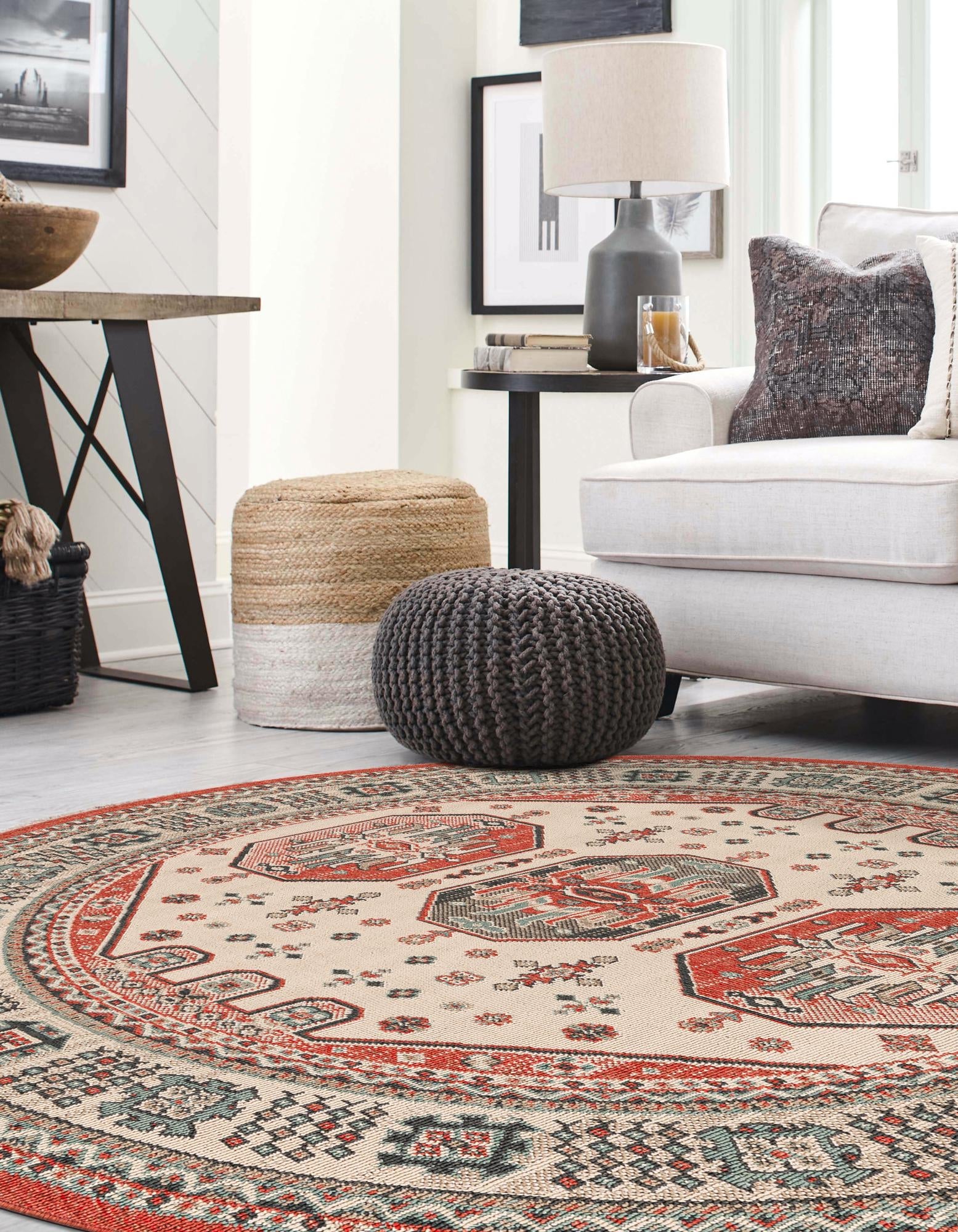 Patio Heritage Collection Area Rug - Veranda