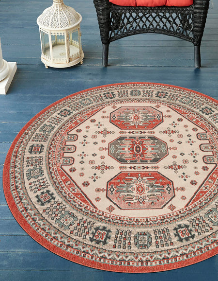 Patio Heritage Collection Area Rug - Veranda