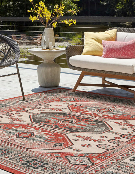 Patio Heritage Collection Area Rug - Veranda