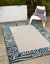 Savannah Escape Collection Area Rug - Serengeti Rectangle Ivory Main