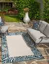 Savannah Escape Collection Area Rug - Serengeti Rectangle Ivory  lifestyle 9