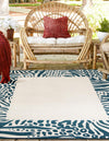 Savannah Escape Collection Area Rug - Serengeti Square Ivory  lifestyle 23