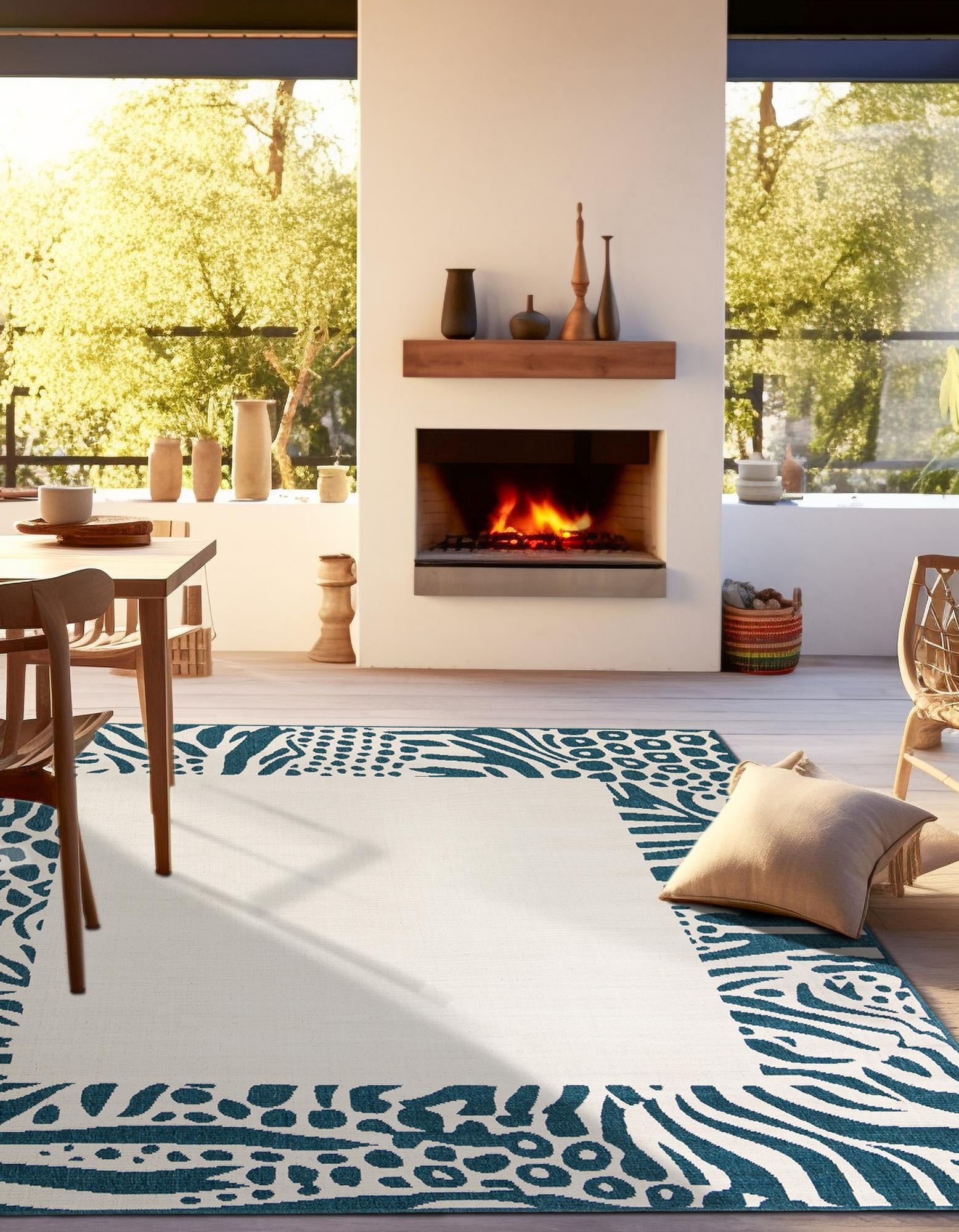 Savannah Escape Collection Area Rug - Serengeti