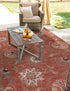 Seaside Blooms Collection Area Rug - Seychelles