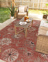 Seaside Blooms Collection Area Rug - Seychelles