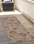 Seaside Blooms Collection Area Rug - Seychelles