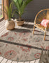 Seaside Blooms Collection Area Rug - Seychelles