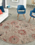 Seaside Blooms Collection Area Rug - Seychelles