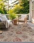 Seaside Blooms Collection Area Rug - Seychelles