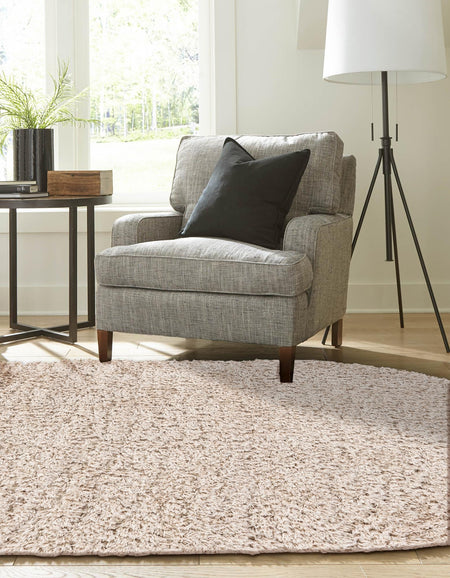 Eternal Plush Oasis Collection Area Rug -  Tranquility (Linen)