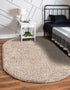 Eternal Plush Oasis Collection Area Rug -  Tranquility (Linen)