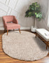 Eternal Plush Oasis Collection Area Rug -  Tranquility (Linen)