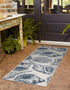 Seaside Haven Rugs Collection Area Rug -  Lighthouse (Ivory and Navy Blue)