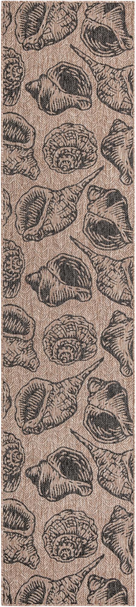 Seaside Haven Rugs Collection Area Rug -  Lighthouse (Brown and Black)