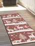 Garden Festivity Collection Area Rug - Evergreen