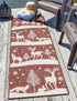 Garden Festivity Collection Area Rug - Evergreen