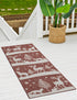 Garden Festivity Collection Area Rug - Evergreen