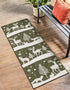 Garden Festivity Collection Area Rug - Evergreen