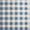 Patio Plaid Collection Area Rug - Veranda Square Blue Main