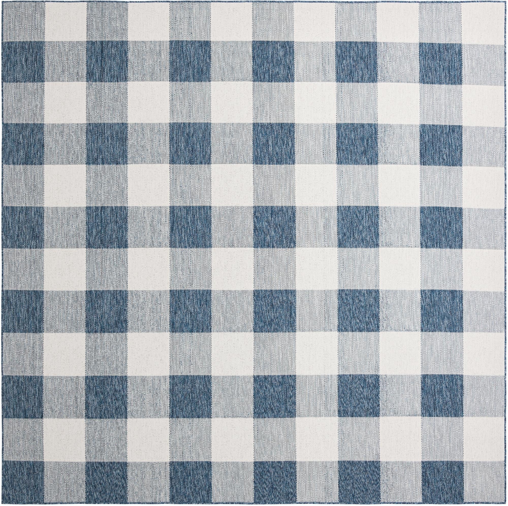 Patio Plaid Collection Area Rug - Veranda