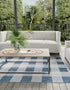 Patio Plaid Collection Area Rug - Veranda