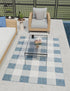 Patio Plaid Collection Area Rug - Veranda