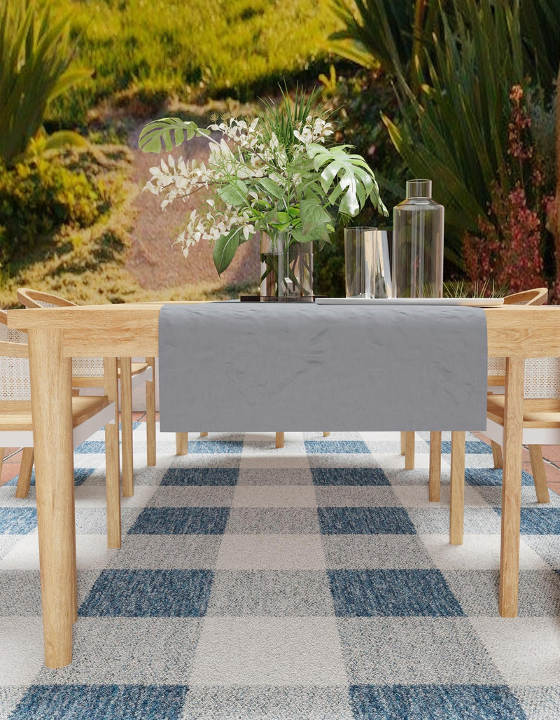 Patio Plaid Collection Area Rug - Veranda Rectangle Blue  lifestyle 6